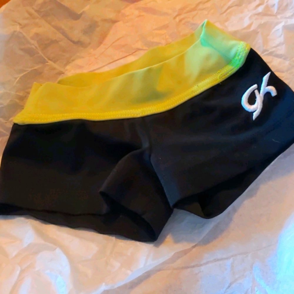 GK gymnastics shorts